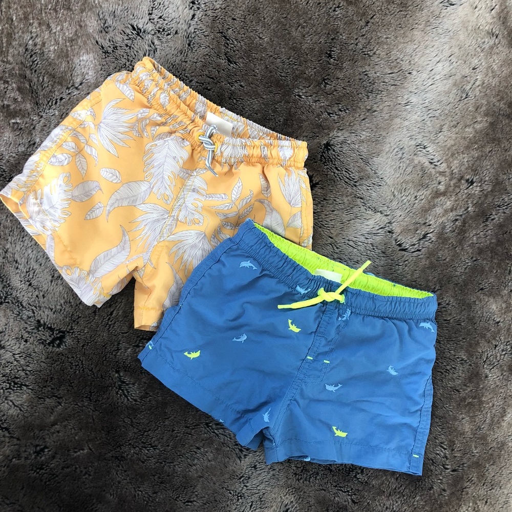 Two Zara Boy’s swim shorts !